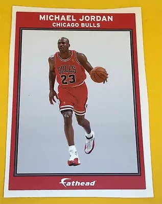 Michael Jordan Bulls NBA Small Ad Panel Poster 6” X 4  Graphics Wall • $8.99