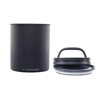 Airscape Kilo Large Coffee Canister Airtight Storage Container 4.73L Black White • $71.84