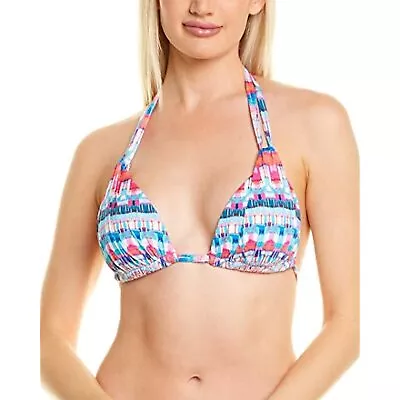 La Blanca Women's Standard Triangle Halter Bra Bikini Swimsuit Top 10 • $23.99
