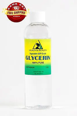 Glycerin Vegetable Oil Usp Grade 100% Pure 5 Oz • $6.69