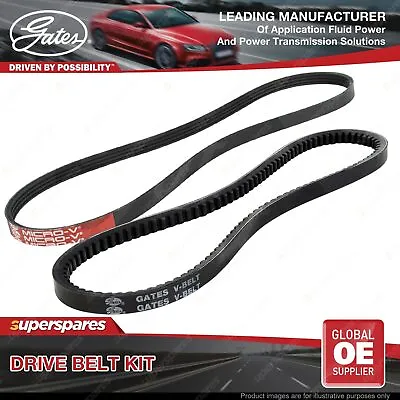 Gates A/C & Alternator Drive Belt Kit For Suzuki Carry FD 1.3L G13BB 58kW 99-05 • $40.95