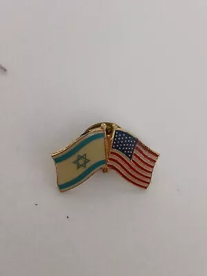 Israel Flag Pin USA  Friendship American. Country • $6.99