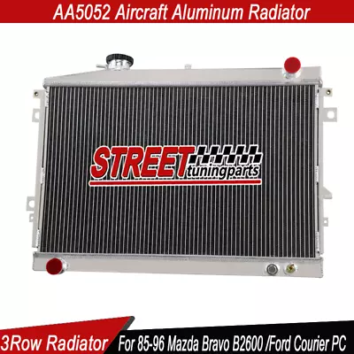 3 Row Radiator For Mazda Bravo B2600 Ford Courier 1985-1996 Ute 2.6L Petrol MT • $229