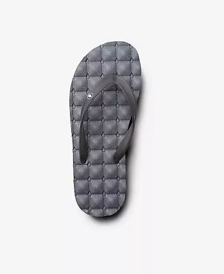 Volcom Mens Recliner Rubberr Sandal Color Dark Gray Color 7 • $33.20