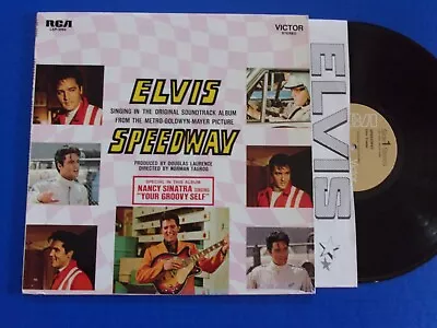 ELVIS PRESLEY - Speedway (LSP-3989) RARE Near Mint Tan Label Copy! • $19.99