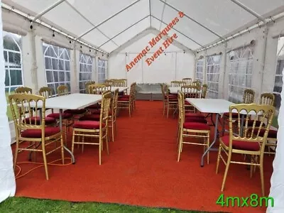 Tent Marquee Gazebo Hire – 3mx8m For All Events (All Sizes) • £240