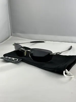 Vintage Oakley Why 8 Silver Frame Sunglasses Good Condition Read Description • $69