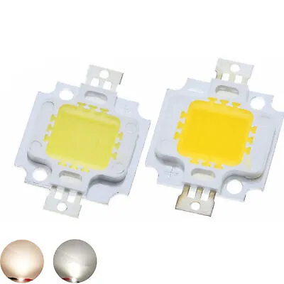 10x12V LED COB 10W Chip High Power Cool Integrated SMD For Floodlight Lamp Bulbs • $11.75