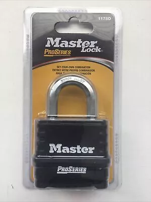 Master Lock  1178D ProSeries Die-Cast Resettable Combination Padlock • $19.99