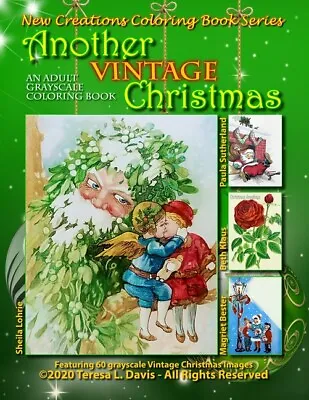 New Creations Coloring Book Series: Another Vintage Christmas • $12.12