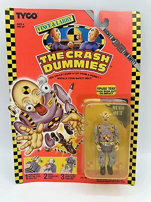 Vintage 1991 Crash Test Dummies “Spare Tire” Tyco New Sealed MOC • $33