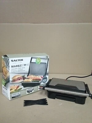 £29.99 • Buy Salter Electric Health Grill & Panini Maker, Non-Stick Used E696