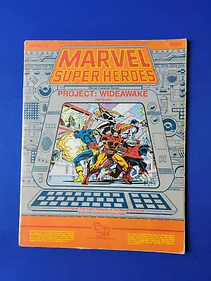 Project: Wideawake - TSR Marvel Super Heroes Role Playing 6861 • $34.99