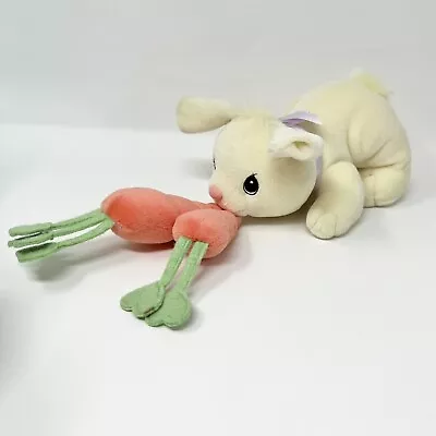 Precious Moments Tender Tails Enesco Plush Bunny Pull And Shake Carrots  • $18.24