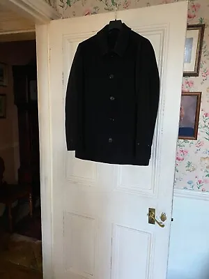 Black Jacket Size 38 Ins- Karl Jackson In Luxury Blend Including Wool & Cashmere • £10