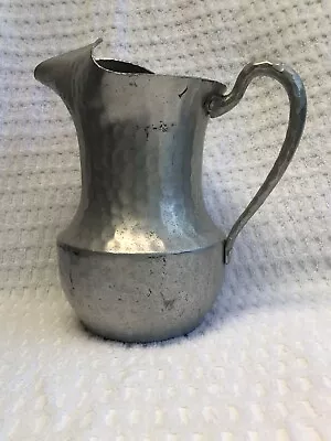 Vintage Everlast Metal Pitcher - Hand Forged Hammered Aluminum • $16.95