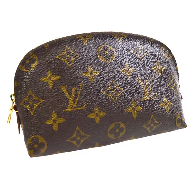 £393.32 • Buy Louis Vuitton Pochette Cosmetic Pouch Bag Purse Monogram Sr4132 M47515 05667