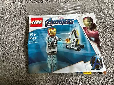 LEGO Marvel Avengers Iron Man And Dum-E 30452 Superhero • $12