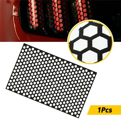48 X 30cm Car Taillight Honeycomb Sticker Exterior Accessories Universal Black • $8.54