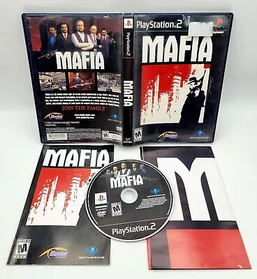 PS2 Mafia 1 (Sony PlayStation 2 2004) CIB Complete W Map Polished Disc  • $14.77
