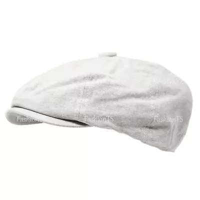 Applejack 8 Panel Newsboy Cotton Gatsby Hat Mens Ivy Cap Golf Summer Hat Cabbie • $14.99