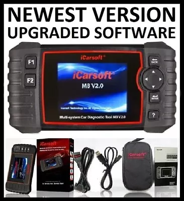 $139.95 • Buy MERCEDES BENZ SPRINTER Diagnostic Scanner Tool SRS ABS ICarsoft MB V2.0 MBII 