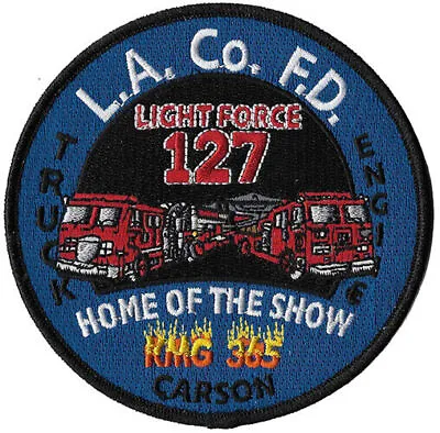 LA County Station 127 KMG 365 Round Home Of The Show Emergency NEW Fire Patch ! • $6.95