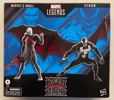 Spider-Man Marvel Legends Knull And Venom 6  Action Figures 2 Pack NIB • $98.98