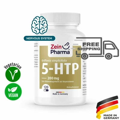 $59.35 • Buy Griffonia 5-HTP 200 Mg (120 Capsules) Nervous System, Mood & Sleep ZEINPHARMA