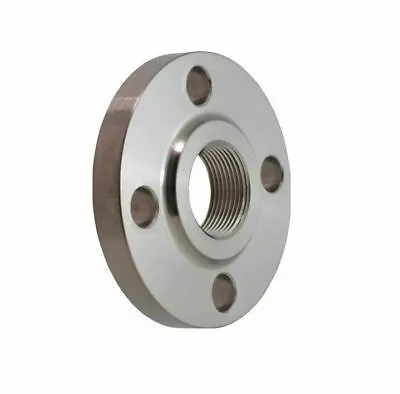 Threaded Flange 1/2  150 Raised Face Stainless Steel F304/304L SS A/SA182 B16.5 • $38.29