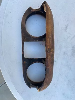 Mercedes W111 Coupe Cabriolet Instrument Cluster Wood Gauge Case Housing USED • $890