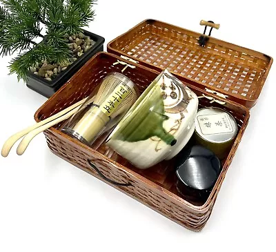 Matcha Set Tea Ceremony Japan Gift Set 6 Pieces • $54.87