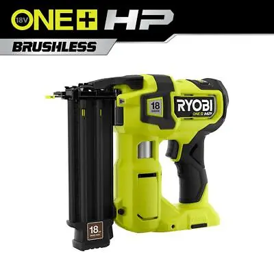 $99.99 • Buy RYOBI ONE+ HP 18V 18-Gauge Brushless Cordless AirStrike Brad Nailer (Tool Only)