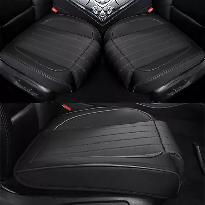 2x PU Leather Car Front Seat Covers Cushion Protector Accessories For Volkswagen • $33