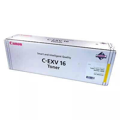 Genuine Canon 1066B002[AA] CLC 4040 5151 530g Yellow Toner | C-EXV 16 • £19.59