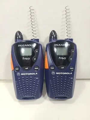 Motorola Talkabout Fr60 2 Way Radio Walkie Talkies • $19.90