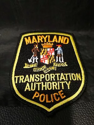 Transportation Authority Maryland Police Shoulder Patch Md • $9.99