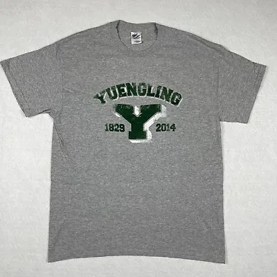 Yuengling Shirt Mens Large Gray Pennsylvania Beer Brewery Brew Party Drinking • $9
