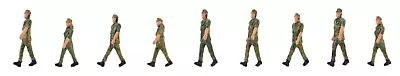 Faller 151750 HO/OO Gauge Soldiers In Step Figure Set • £16.55