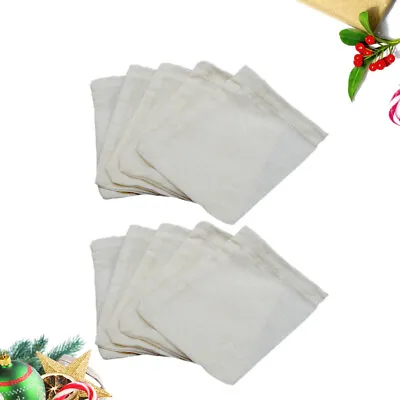 £5.80 • Buy Tea Bags For Loose Tea Empty Tea Bags Coffee Filter Bag Drawstring Tea Filter D