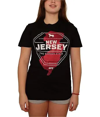 Ufc Womens New Jersey The Garden State Graphic T-Shirt • $20.83