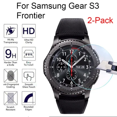 2XPcs Tempered Glass Screen Protector Film For Samsung Gear S3 Frontier • $11.94