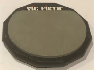 Vic Firth PAD6 6  Inch Single Sided Drum Practice Pad W/ 8mm Threaded Mount • $13.75