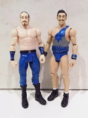 £6.99 • Buy Wwe Mattel Vaudevillains Aiden English Simon Gotch Battle Pack Wrestling Figures