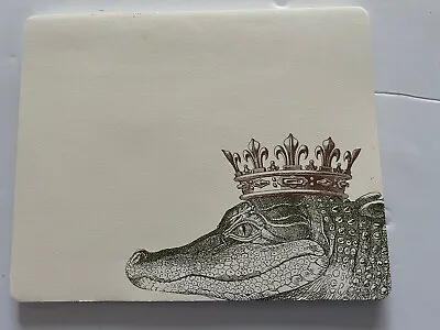 ALEXA PULITZER King Gator 50 Sheet Mousepad Notepad • $20