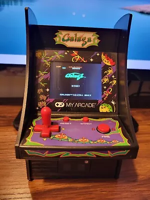 2018 Galaga Mini My Arcade Cabinet Game Machine Retro Micro Player TESTED • $13.99