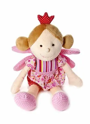 Mousehouse Pink Fairy Princess Doll Soft Toy With Wings And Crown Gift For Girls • £14.99