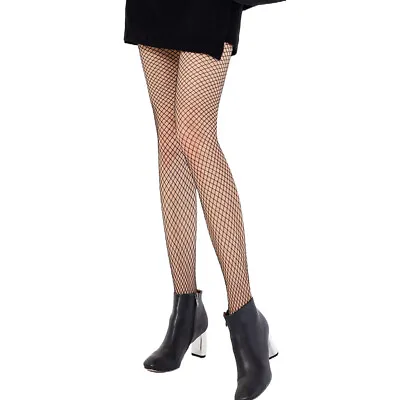 £3.30 • Buy Womens Sexy Fishnet Tights Stockings Black Patterned Fish Net Socks Pantyhose UK