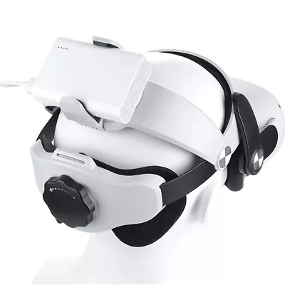 $59.95 • Buy For Meta Oculus Quest 2 VR Enhanced Head Strap Band W/ Battery Pack Holder Mount