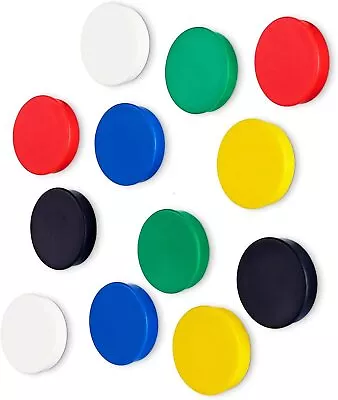 £6.99 • Buy Colourful Whiteboard/ Fridge Magnets, 25mm Or 36mm Available, Packs Of 10 & 12